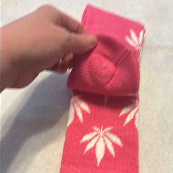 Pink weed socks - Picture 4 of 5